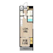 フロンティアタワー九条Ⅱの間取り画像