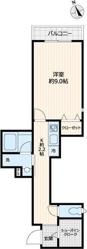 ル・ヴレの間取り画像