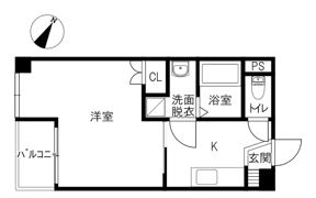 コスモKTⅢの間取り画像