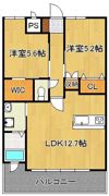 リブラ ブライトの間取り画像