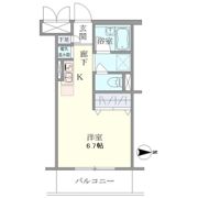 メゾンベール南麻布の間取り画像