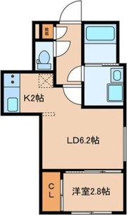 quador今池EASTの間取り画像