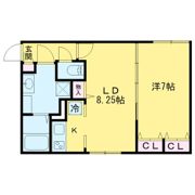 Branche桜新町Ⅱの間取り画像