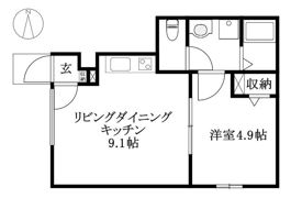 LUMIELE越智の間取り画像