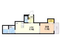 AP高木1の間取り画像