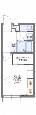 レオパレストゥロイメ2の間取り画像