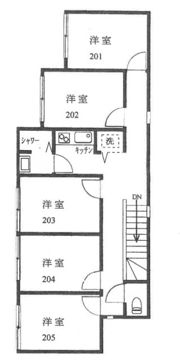 アルビオンシティ小岩の間取り画像