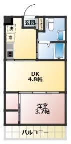 Lexella西吹田の間取り画像