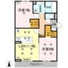 クランツ古川西 B棟の間取り画像