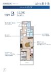 Alivis東十条の間取り画像