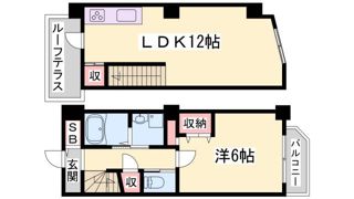 アベニュー六甲の間取り画像