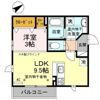 フェリスⅢの間取り画像
