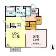 TREE・TOP Aの間取り画像