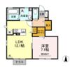 TREE・TOP Aの間取り画像