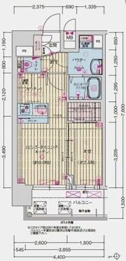 プレサンス庄内ブレイシスの間取り画像