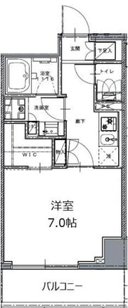 レジディア白金高輪IIの間取り画像