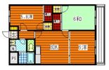 第3コーポ濱本の間取り画像