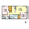 ソレイユ（余戸東）の間取り画像