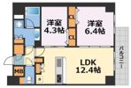 アーバネックス天満橋Southの間取り画像