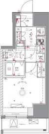 ユリカロゼAZ亀有North Towerの間取り画像