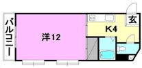 グランドハイム小坂の間取り画像