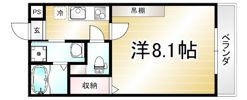 Gladvis京都室町の間取り画像