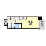 Luxe新大阪EAST1の間取り画像