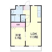 Felice gatto Yokosuka（フェリスガトーヨコスカ）の間取り画像