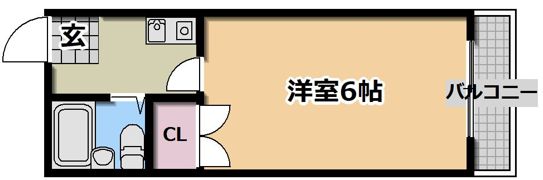 サンハイツ中宮の間取り画像