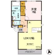 ラ クール Cの間取り画像