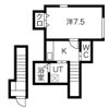 ブラン東照宮Iの間取り画像