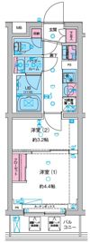 GENOVIA綾瀬Ⅲの間取り画像