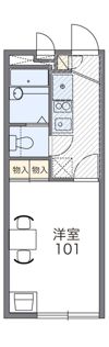 レオパレス高取の間取り画像