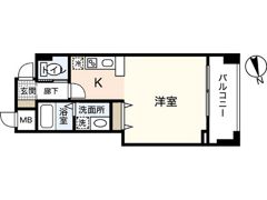 カサ・ヴェルデ八丁堀の間取り画像
