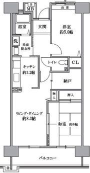 T’s garden清瀬の間取り画像