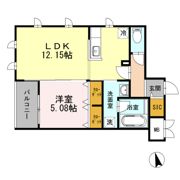 メルベイユ浜田山の間取り画像
