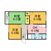 グリンアベニューⅡの間取り画像