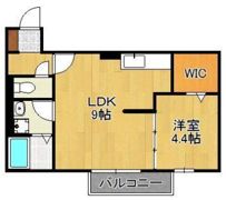 カズコートAの間取り画像