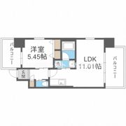 プレジオ城東中央の間取り画像
