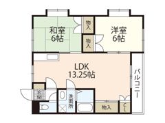メゾニティ馬木A棟の間取り画像