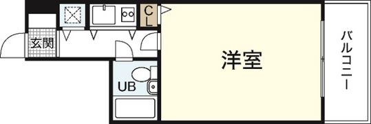 朝日プラザ横川駅前の間取り画像
