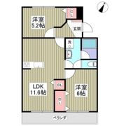 ジュネシオン・サカエの間取り画像