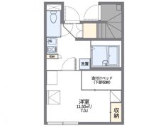 レオパレス土原の間取り画像