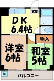 ヴィラ南山の間取り画像