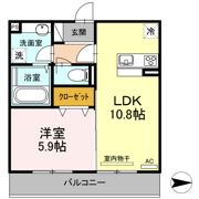 Ariga 10 C棟の間取り画像