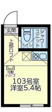 ユナイト富岡マリンジェッターの間取り画像