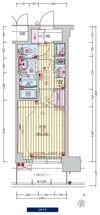 プレサンス新大阪イオリアの間取り画像