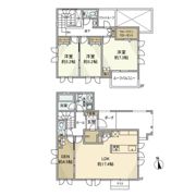宮崎戸建の間取り画像