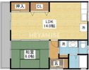 濱田アパートCの間取り画像