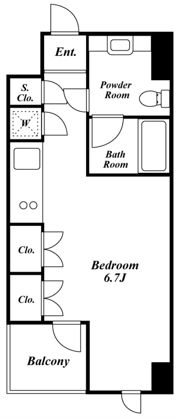 プレミアステージ三田慶大前の間取り画像